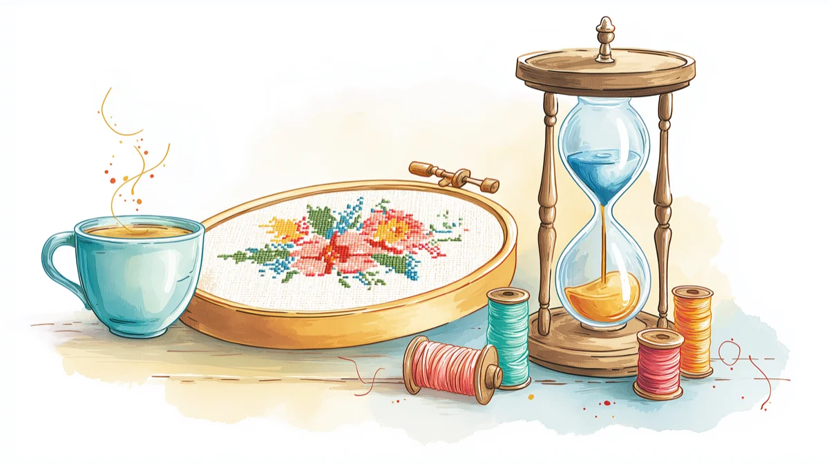How Long Does Cross Stitch Take? 40–200+ Hours (Realistic Guide) — preview